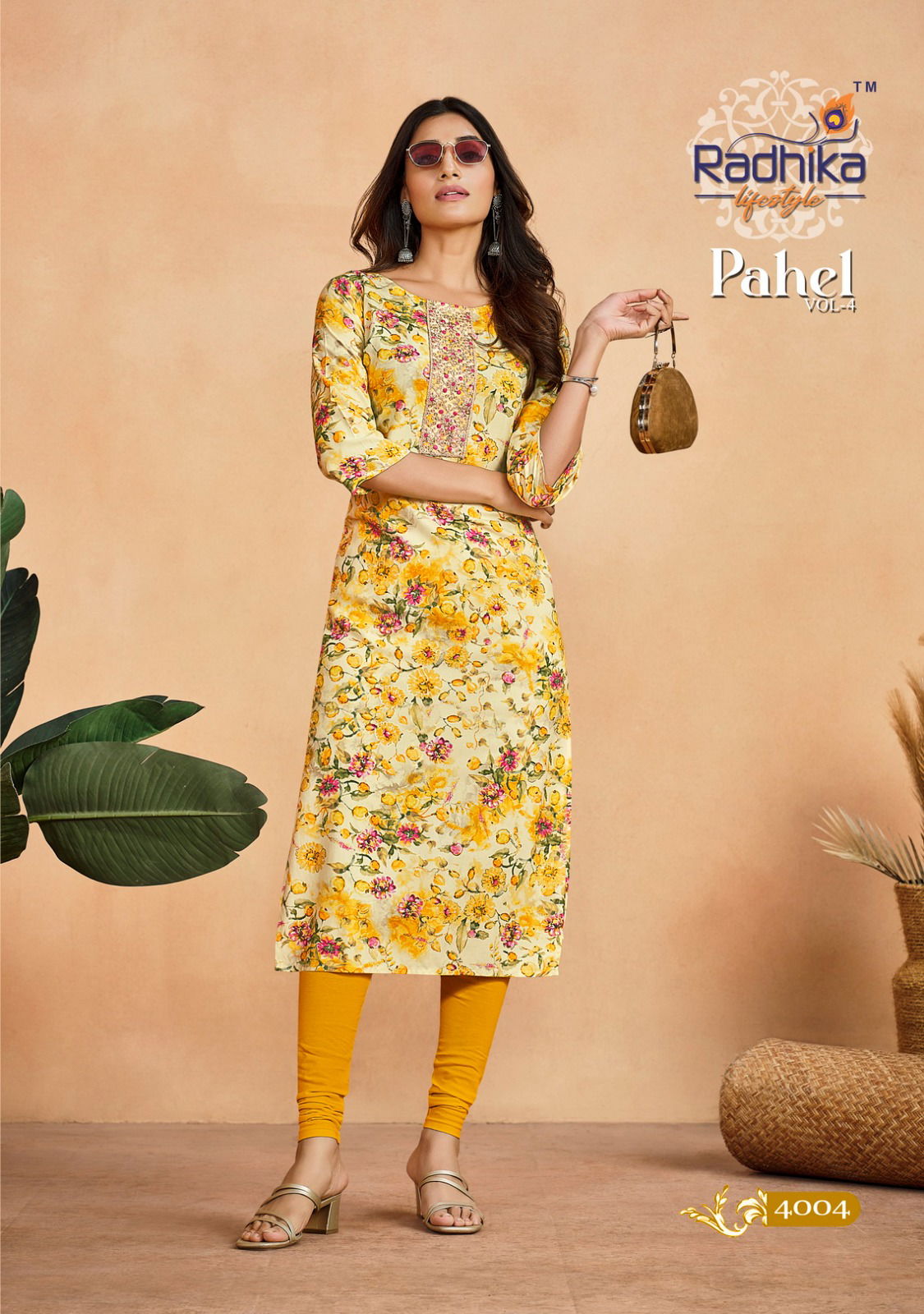 Pahel Vol 4 By Radhika Printed Kurtis Catalog
